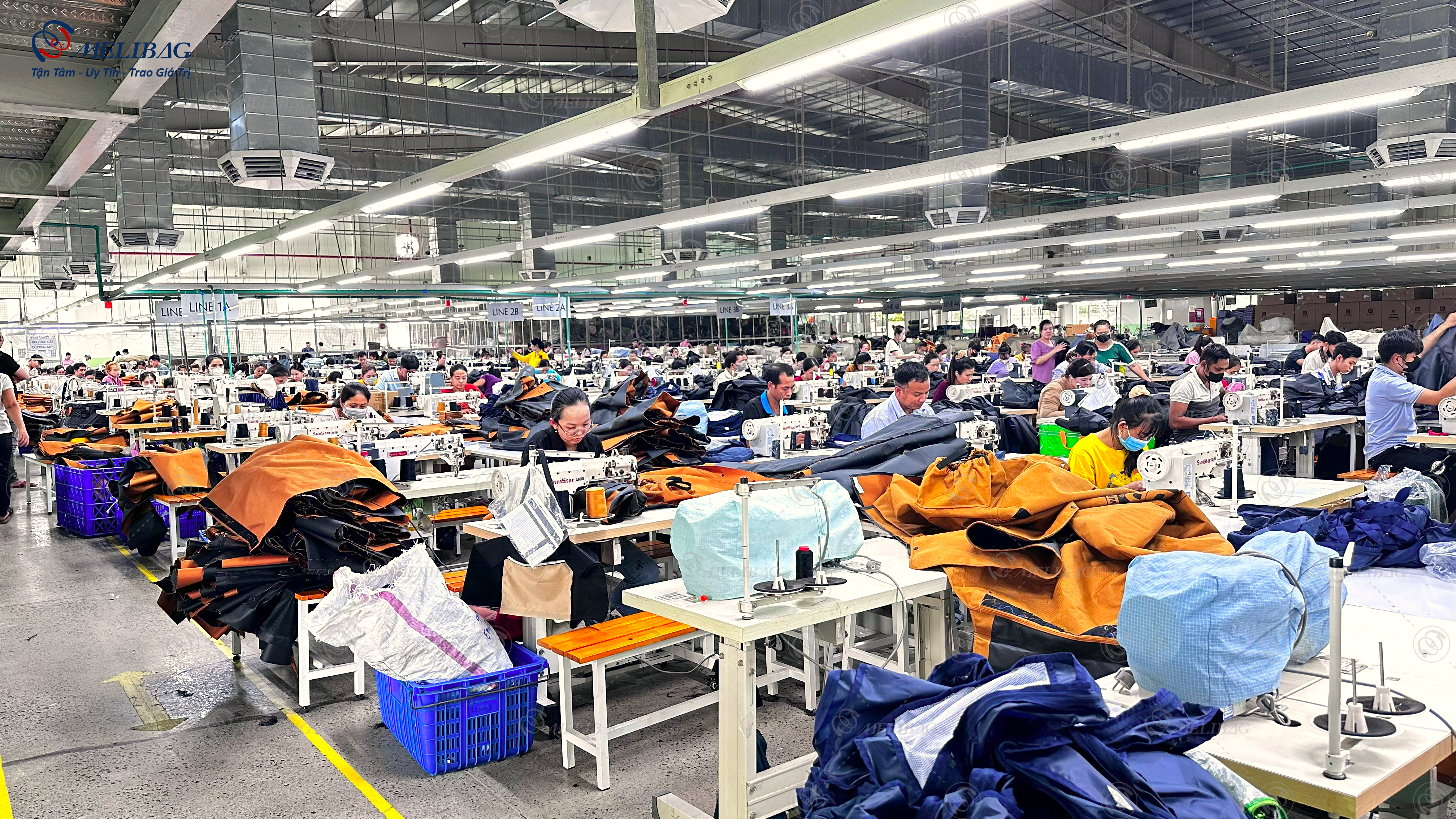 Xưởng may balo Melibag